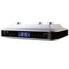 iLive Under The Counter Wireless Stereo Bluetooth Speaker, Digital Alarm Cloc...