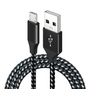 Micro USB Fast Charging Data Sync Cable,10ft/3m,for PS4/PS4 Pro /PS4 Slim Controllers,Galaxy J7,S7,S6,Fire HD Tablets,PS4 Controller for Sony,HTC,LG,Motorola,Huawei and More