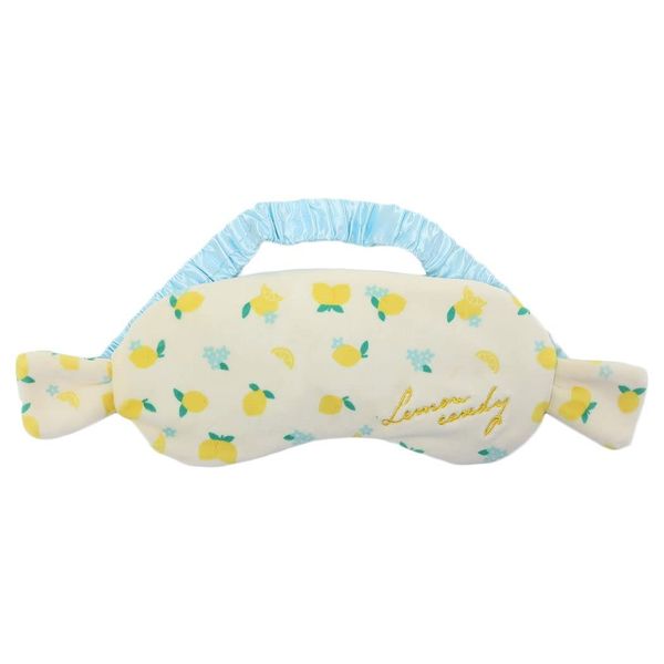 Pine Create Lemon Candy Hot & Cool Eye Pillow, YE, Size: Approx. W 7.9 x H 3.3 inches (20 x 8.5 cm), 23P44772