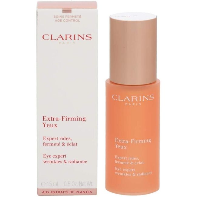 Clarins Paris Extra-Firming Yeux Eye Expert Wrinkles & Radiance Eye Serum-0.5Oz