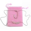Kigu Maggie Personalized Name Necklace Adjustable Chain - Silver Tone Packaging