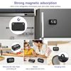 OQIMAX Digital Kitchen Cooking Timer, Digital Timer Battery Powered, Magnetic Countdown Count Up Timer with Large LED Display, Adjustable Brightness & Volume, for Cooking, Class, Work, Study, Sport