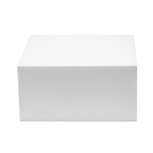 Global Sugar Art Cake Dummy Square, 10 x 10 x 6 Inches