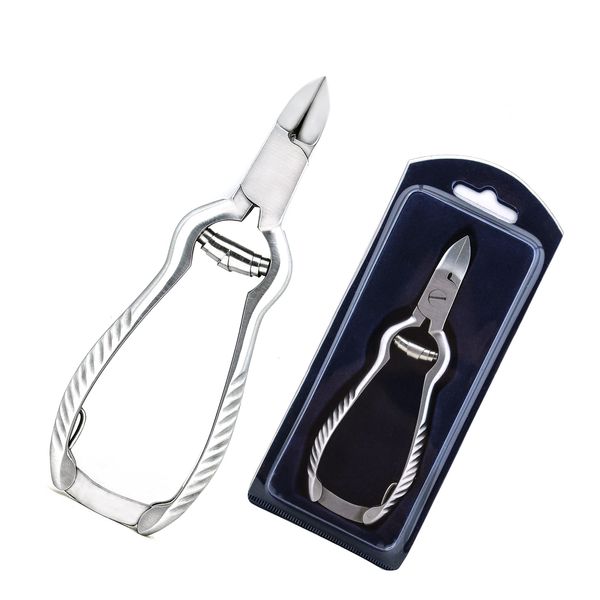 Profesional Toe Nail Clippers for Thick or Ingrown Toenails Manicure Pedicure Grooming Tool Fingernails Cutters Cuticle Nippers Nail Care Podiatry Chiropody used for Adult Seniors Men and Women