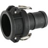 Kamlock Quick Coupling Socket with Hose Nozzle Type C 200 (Material: Polypropylene PP – Inner Hose Diameter: 50 mm)