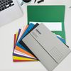 Pack of 50 Assorted Coloured Card Premium Foolscap Document Wallets