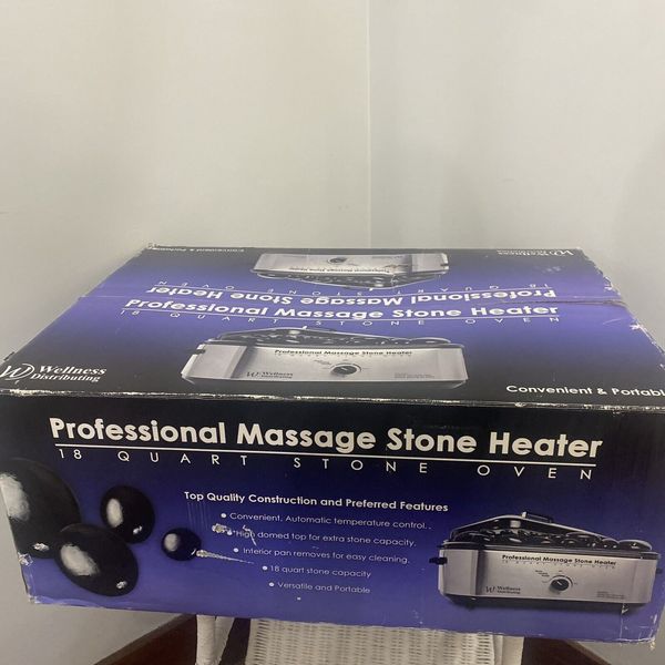 Sivan Health and Fitness Top Massage Large Profession Hot Stone 18 Quart Heater