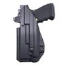 Black Kydex IWB Holster Compatible with Glock 45 Olight PL-PRO Valkyrie