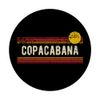 Copacabana Rio de Janeiro Retro Distressed Sunset Design PopSockets Swappable PopGrip