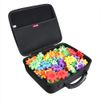 Hermitshell Travel Case for Learning Resources 100 Piece Deluxe Building Set (Black)