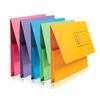 Concord Bright Document Wallet Foolscap Assorted Pack of 5