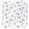TupTam Baby Changing Mat Softly Padded Patterned, Foxes on The Plane, 75 x 85 cm
