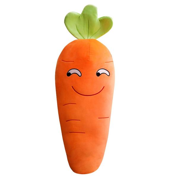 Plush Carrot Pillows Cute Throw Pillow Soft Stuffed Plush Toys for Kids Plush Pillow 18 Inches