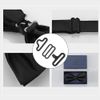 60 Pcs Bow Tie Clips Adjustable Metal Cravat Clip for Necktie Strap Silver