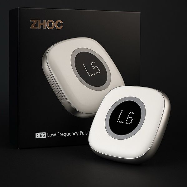 ZHOC CES Sleep Aid Device K525, LED Display, Rechargeable, 30min Timer