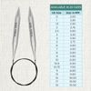 KnitPro Nova Fixed Circular Needles 40" (100cm) | 15.00mm