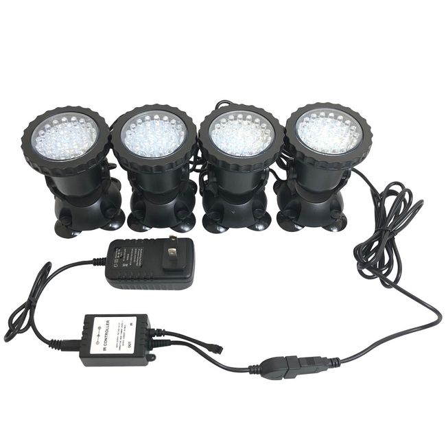 Electric Home LED Submarine Light for Aquarium or Outdoor Lighting Waterproof IP68 LED 144 Bulb with Remote Control