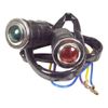 Pair Green Red Dashboard Panel Warning Light Set Replacement for Fordson Super Dexta Tractor
