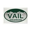 CafePress Vail Colo License Plate Rectangle Magnet, 3"x2" Refrigerator Magnet