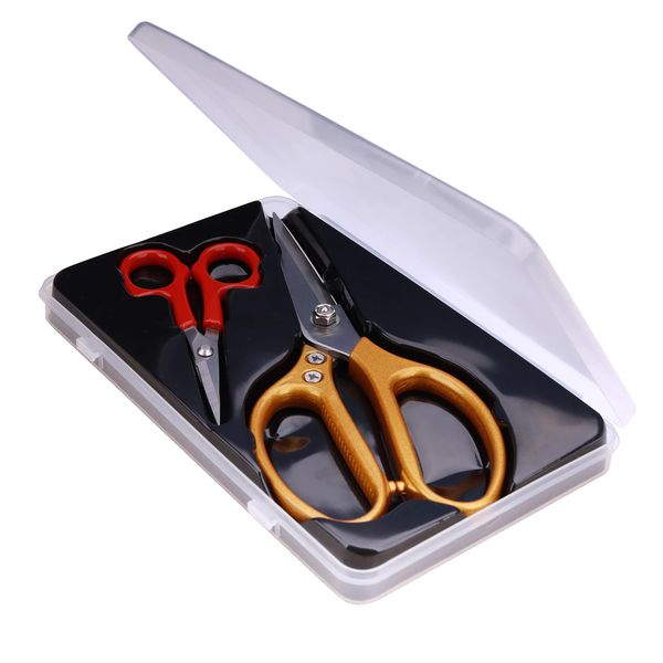 Dressmaking Sciccors for Fabric Sharp Fabric Scissors Set,Austproof Non-Slip Stainless Steel Handle Suitability for Cutting Leather, Multi-Layer Fabrics and Cutting Chicken Bone,Fish,Meat