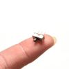 50x SPDT 3-Pin Vertical Slide Switch Mini PCB Circuit Mount Solder Tiny Small DC