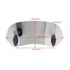 Motorcycle Windshield screen Extension wind deflector, motorbike screen Adjustable Clip On Windscreen Wind Deflector Windscreen Extender