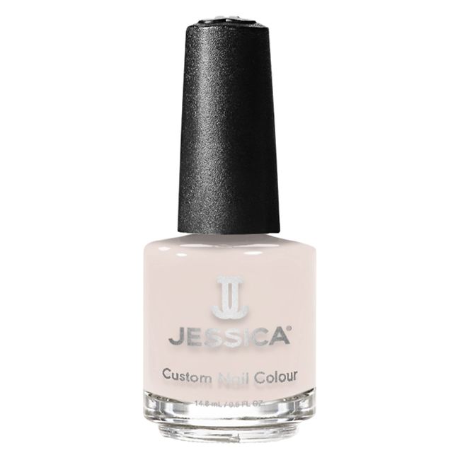 JESSICA Custom Colour Nail Polish, Moose Milk 14.8ml, White