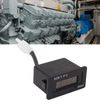 QANYEGN 402A Digital Display Meter, LCD Engine Digital Voltage Meter Panel, PlasticGenerator Display Meter for Gasoline