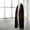 Basic Sense Plain Chiffon Soft Sheer Scarf, Dark Brown