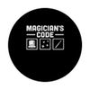 Magicians Code Hat Cards Wand Magic Tricks Illusionist PopSockets Swappable PopGrip