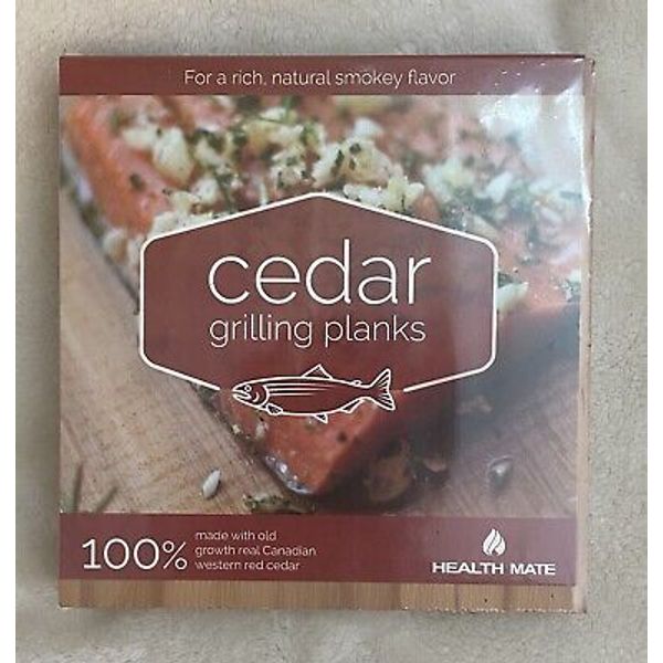 Cedar Grilling Planks lot of 10 Planks 6” X 6” from Health Mate 5 sets of 2