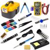 Electric Soldering Iron Tool Kit Electronics Adjustable Temperature Welding Tool