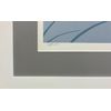 Alex Miles "Reflections I" Hand Signed &# Framed Serigraph Mid-Century Art