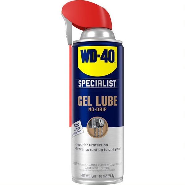 WD40 300103 Specialist Gel Lube No Drip Lubricant Spray & Stay Rust Resistant