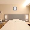 Wall Clock 9" x 9" Quartz Battery Operated Silent Square Wall Clocks Black