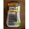 4 Refillable Razors Long-Lasting 4 Blade Razors For Sensitive Skin W/ 1 Handle