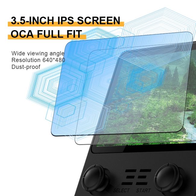 POWKIDDY RGB20S 3.5-Inch 4:3 IPS OGA Screen Open Source Handheld