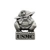 Indiana Metal Craft USMC Bulldog Pewter Pin Made in USA (Bulldog)