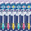 Kao PUORA Toothbrush, Thin, Compact, Soft, 1 Bottle, Bulk Purchase (x6)