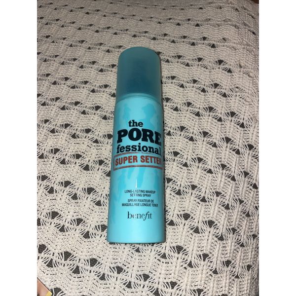 Benefit The POREfessional Super Setter Setting Spray 4 oz/120 ml Authentic
