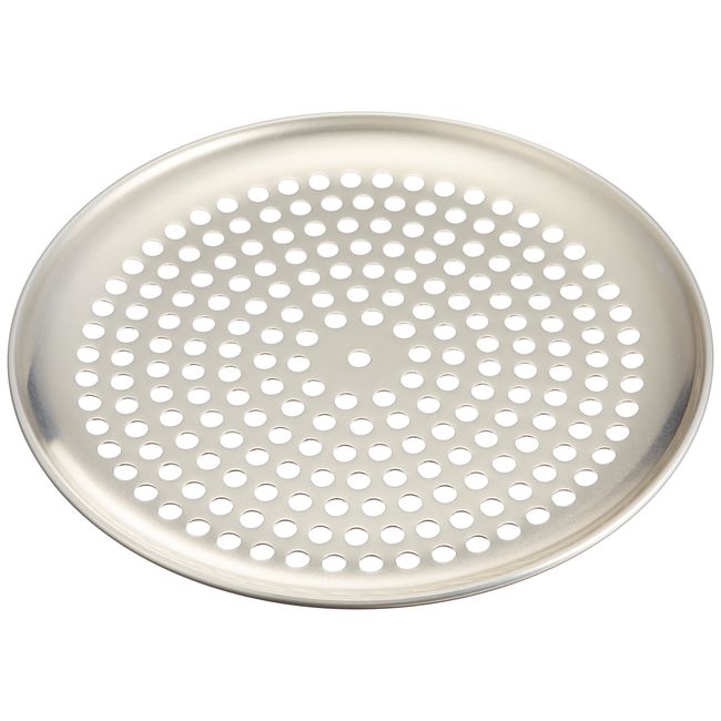 Endoshoji GPZ3703 TKG Pizza Pan, Commercial Use, Drilled Holes 9.8 inches (25 cm), Aluminum, Made in China