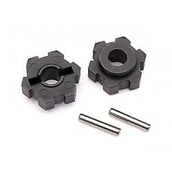 TRA8956  Traxxas Maxx Wheel hubs, hex (2)/ 2.5x14 pins (2)