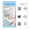 Divided Serving Tray with Lid and Handle Snackle Box Container Storage Organizer