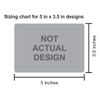 StickerTalk Pull to Exit Magnet, 5 inches by 3.5 inches