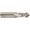 Accupro 1/2" Diam, 1" LOC, 2 Flute, 90° Point Angle, Solid Carbide Drill Mill...