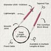 KnitPro Dreamz Fixed Circular Needles 32" (80cm) | Size 9.00mm