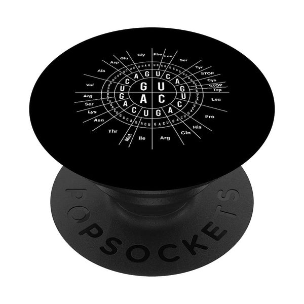 Biology Amino Acids Sun Code Educational Funny PopSockets Swappable PopGrip
