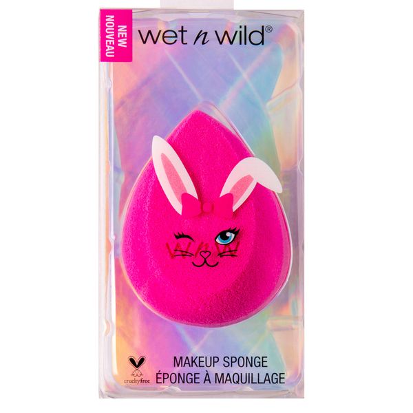 wet n wild Makeup Sponge Blending Beauty Sponge for Liquid, Cream, and Powder, Vegan, Cruelty Free