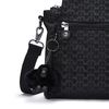 Kipling ELYSIA Medium shoulderbag, Shoulder Bags, Signature Emb (Black)