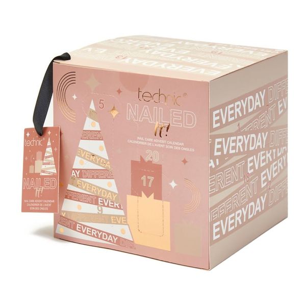 Nail Varnish & Accessories Advent Calendar | Nail Care Christmas Advent Calendar | Women's Nail Polish Beauty Advent Calendar